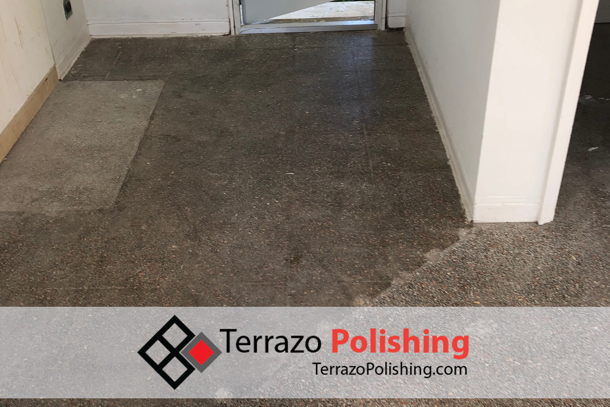 Damage Terrazzo Floor Care Broward