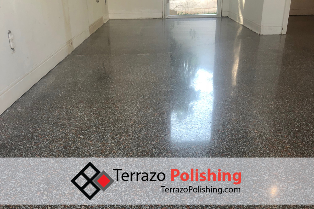 Damage Terrazzo Floor Removal Broward