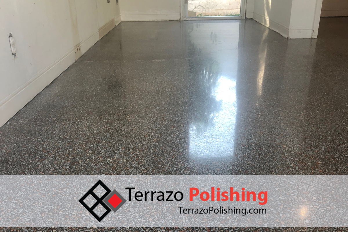 Damage Terrazzo Floor Removal Broward